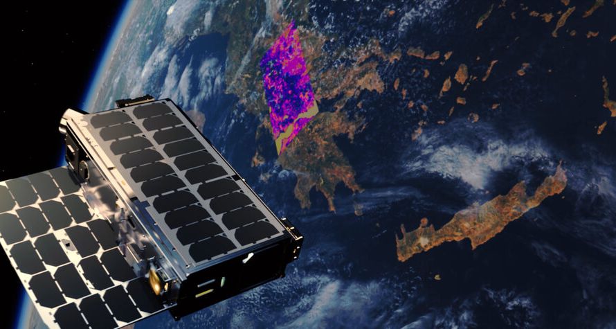 Hellenic Fire System satellites